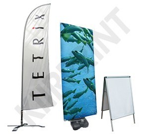Roll-up stendid ja reklaamlipud Tallinnas | Kiirprint